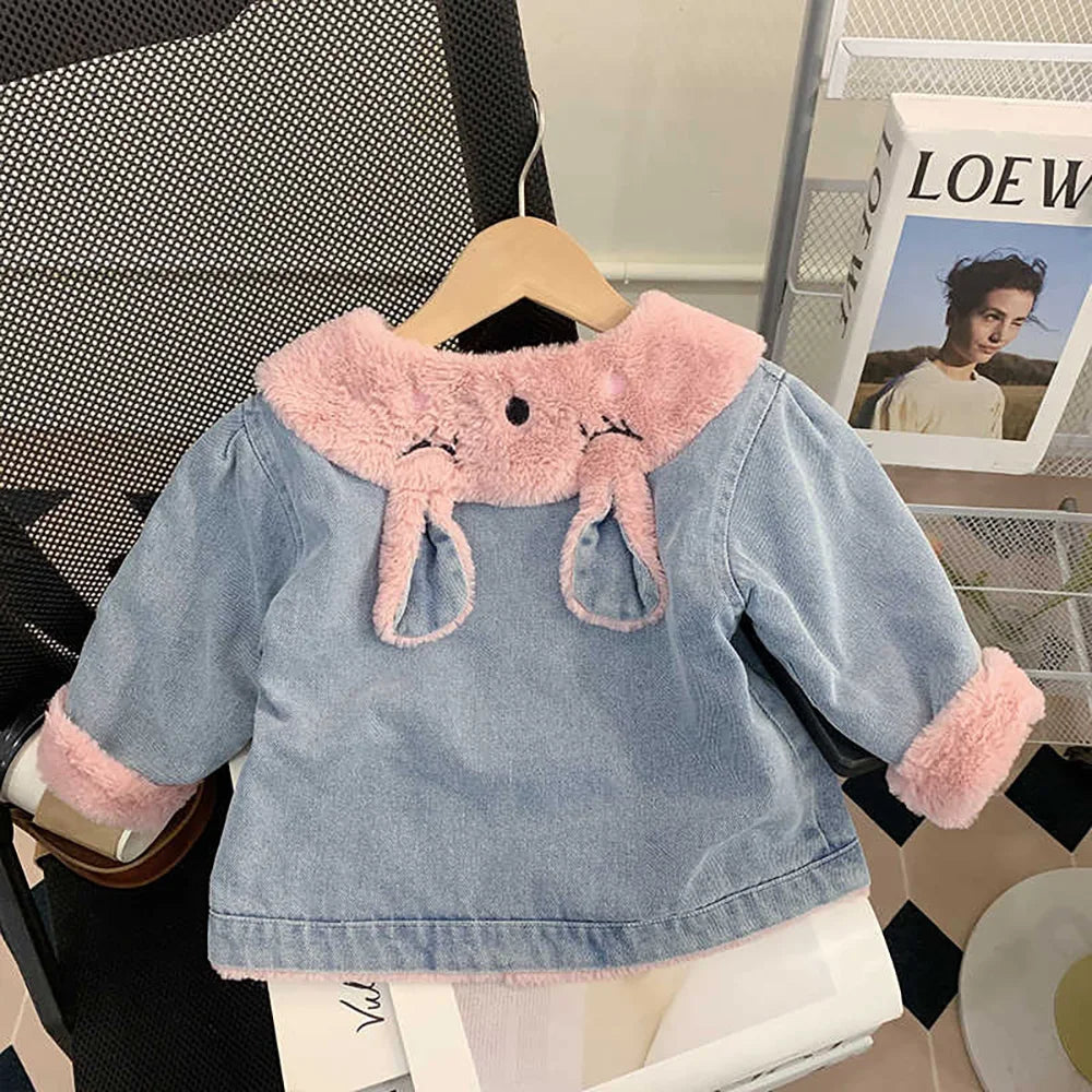Bunny Snuggle Denim Jacket