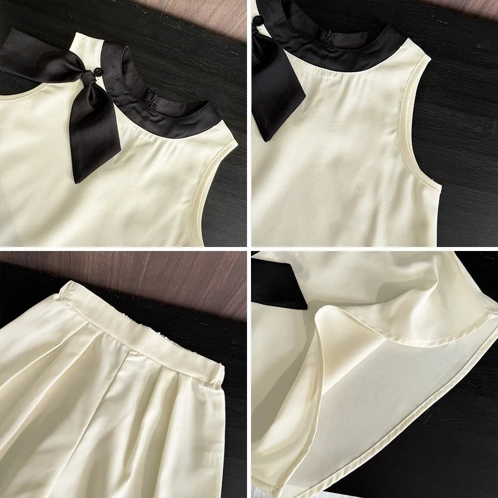 Chic Monochrome Girl Set