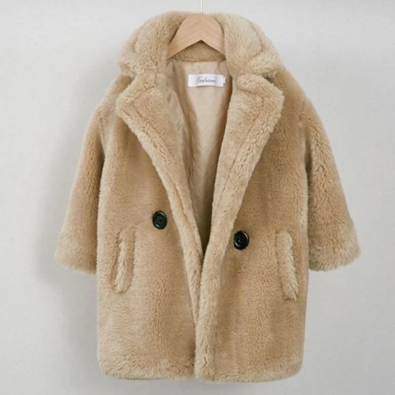 Fluffy Cloud Faux Fur Coat