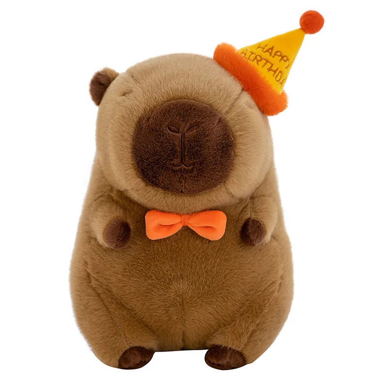 Birthday Capybara Plush – Fluffy Friends
