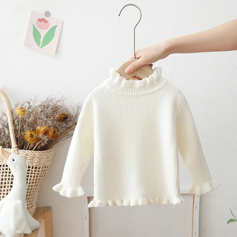 Cozy Ruffle Neck Pullover