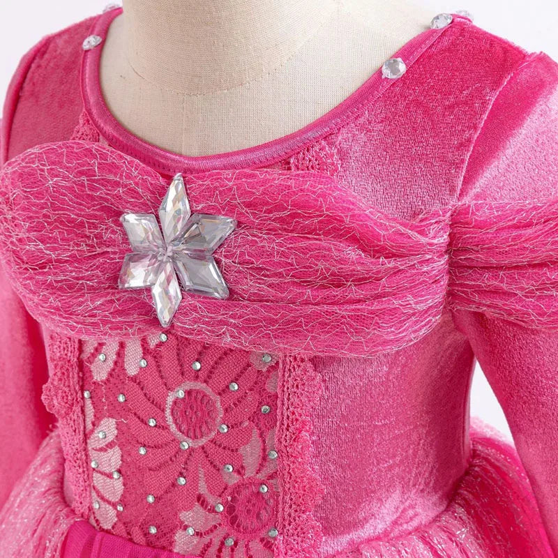 Radiant Pink Princess Dress
