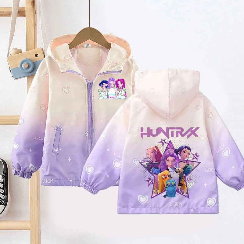 Star Glow Waterproof Coat — Pop Star Warriors