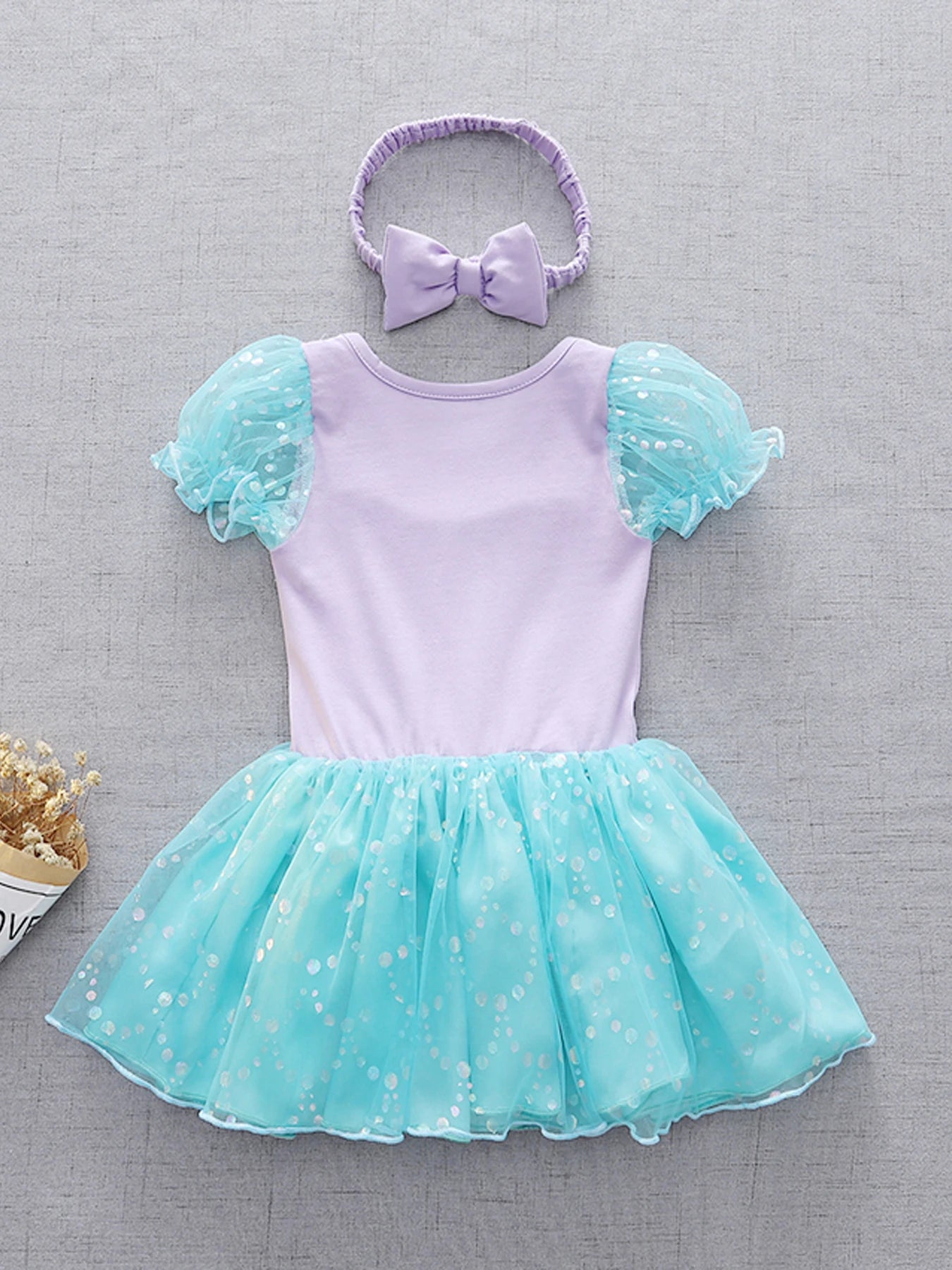 Enchanted Mermaid Baby Romper Set