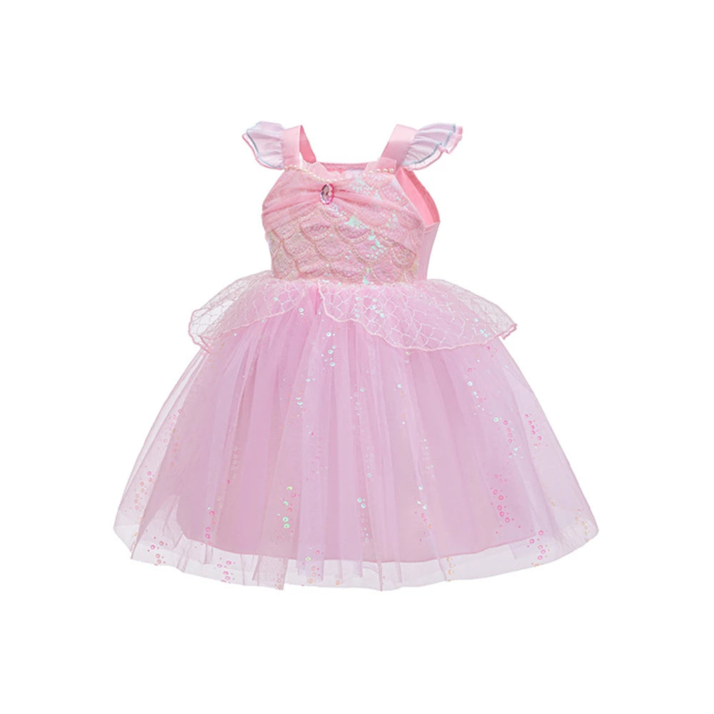 Pink Fairy Dress with Wings