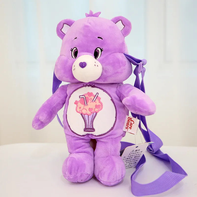 Plush Teddy Character Shoulder Bag