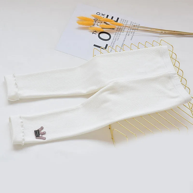 Princess Crown Leggings for Girls