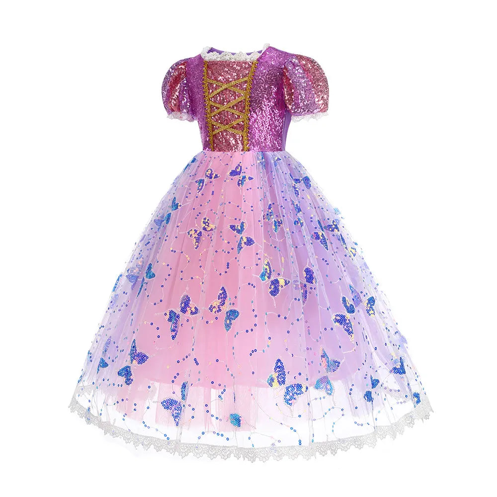 Twilight Garden Light-Up Butterfly Dress for Girls