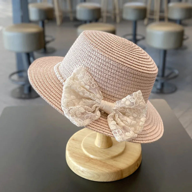 Princess Elegant Summer Hat & Bag Set for Girls