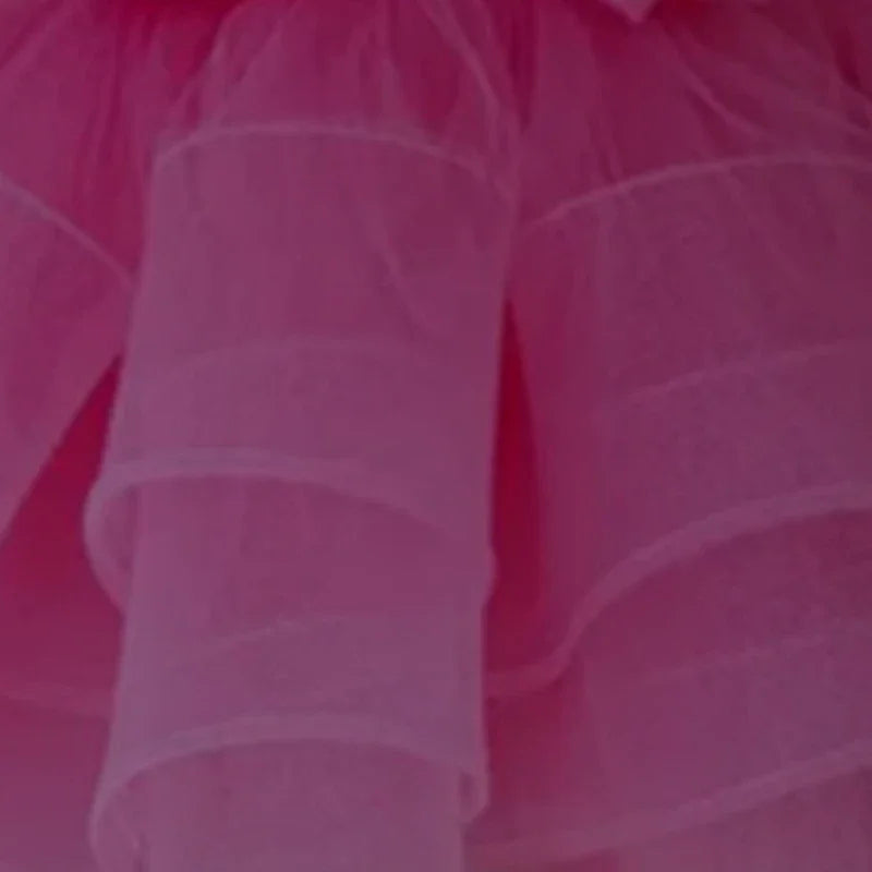 Pink Glam Tulle Party Dress