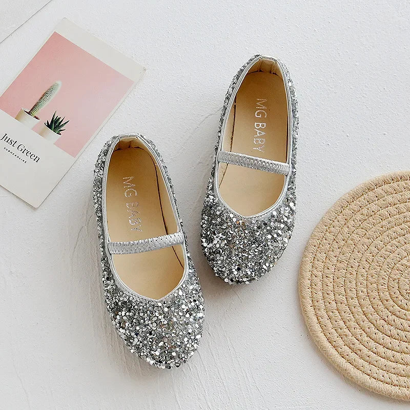 Girls' Sparkle Shine Party Shoes – Glitter Edition