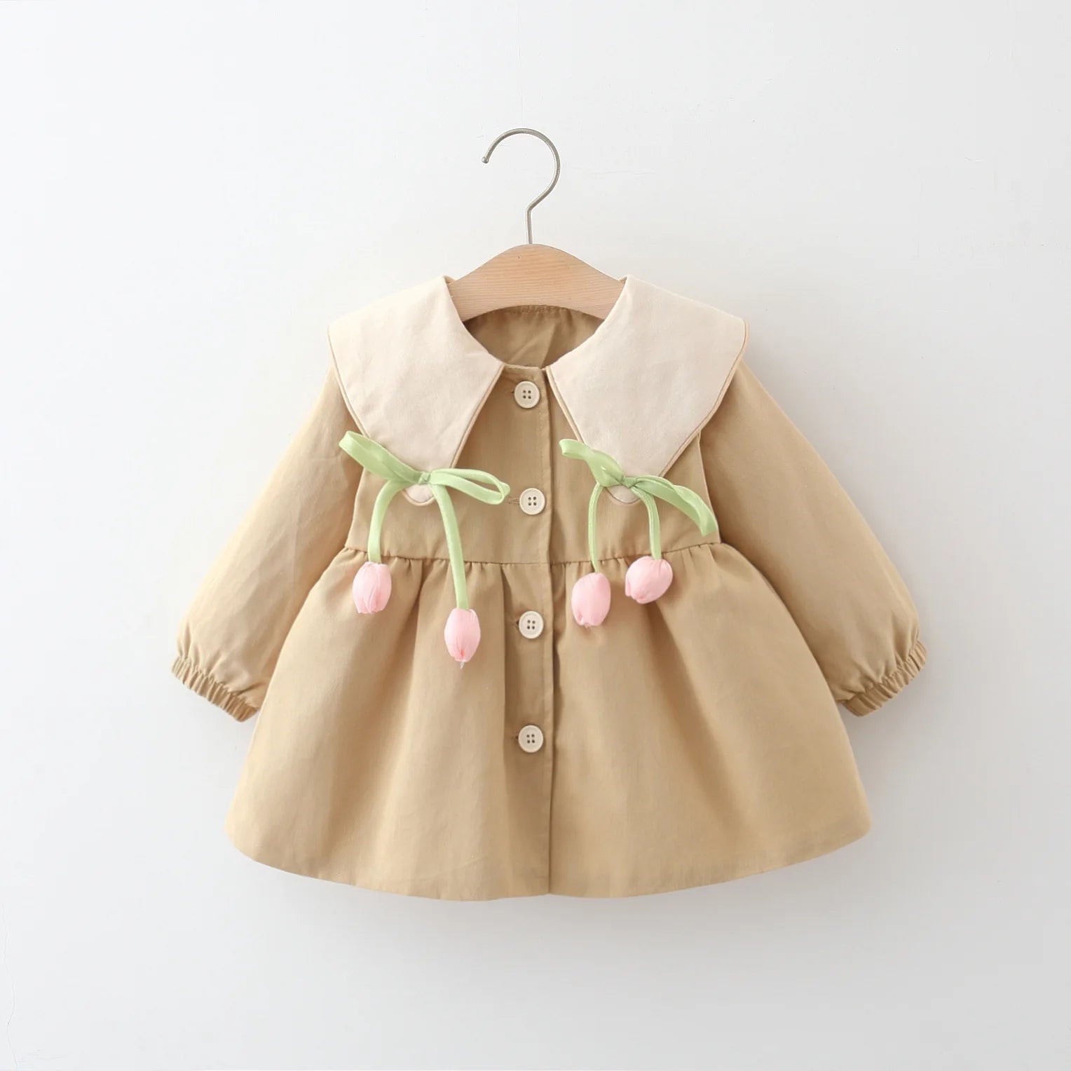 Baby Tulip Collar Coat