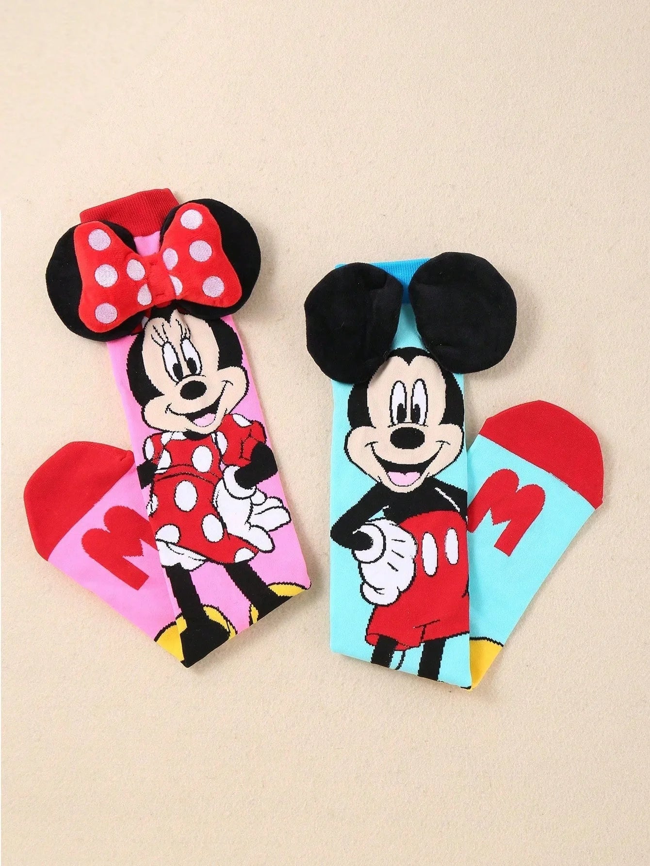 Cute Cartoon Couple Socks for Kids