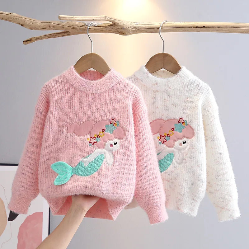 Mermaid Princess Knit Sweater