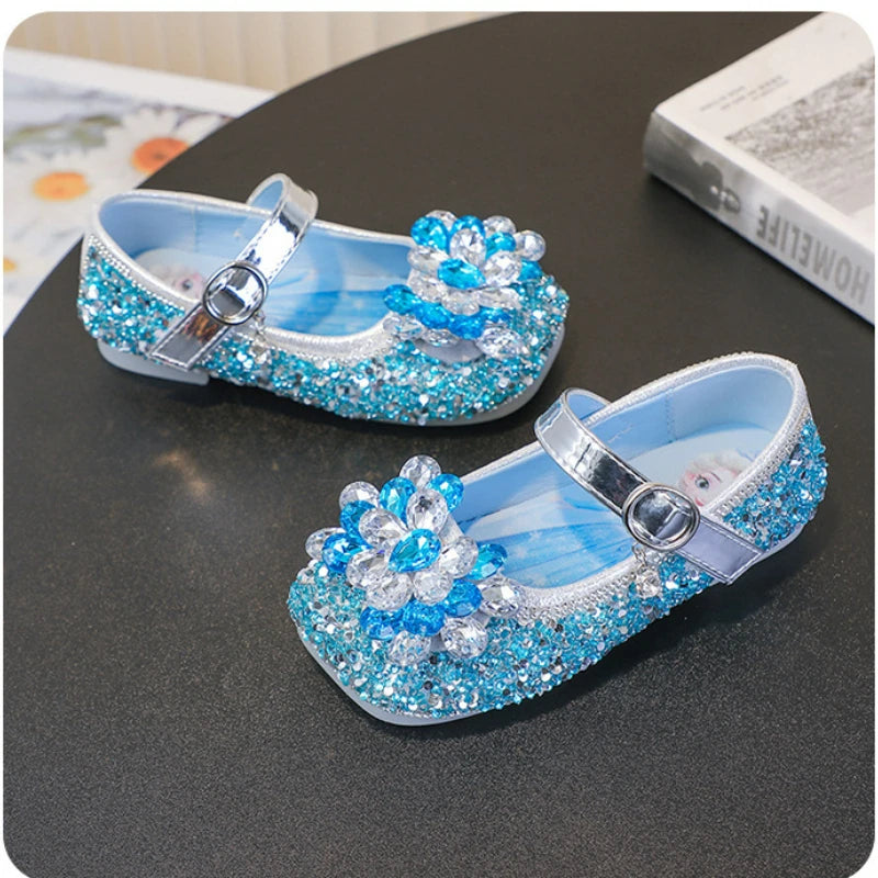 Sparkle Crystal Princess Shoes for Girls