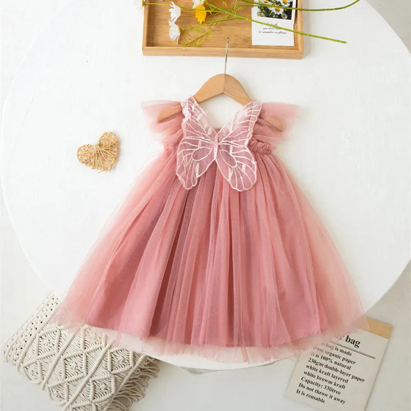Sophia Fairy Wings Kids' Dress – Fairy Collection