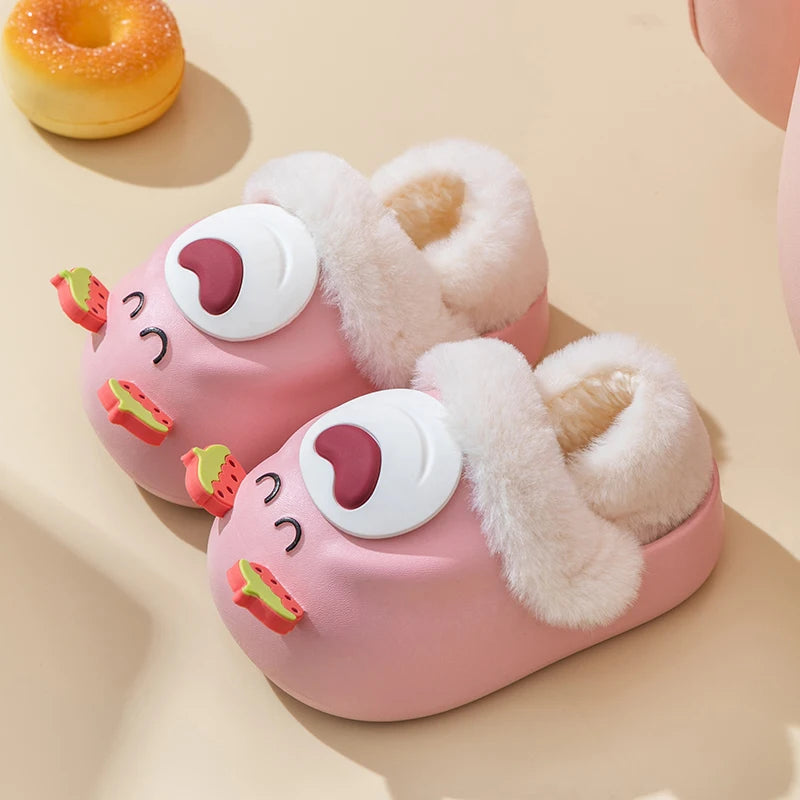 Berry Bear Winter Slippers