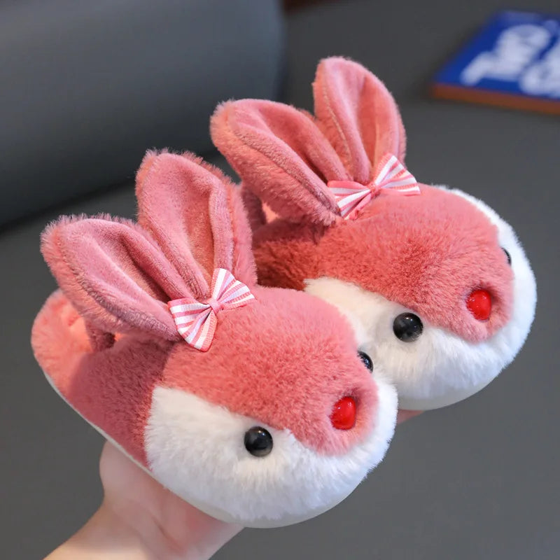 Fluffy Bunny Slippers