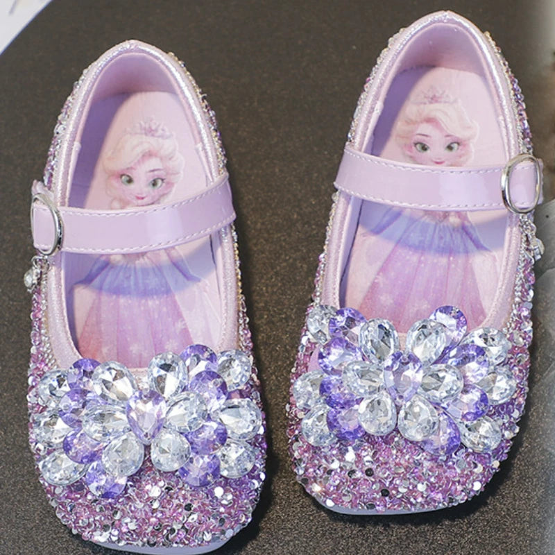Sparkle Crystal Princess Shoes for Girls