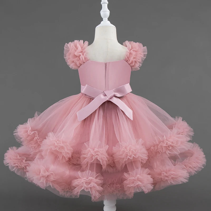 Mariah Layered Tulle Party Dress