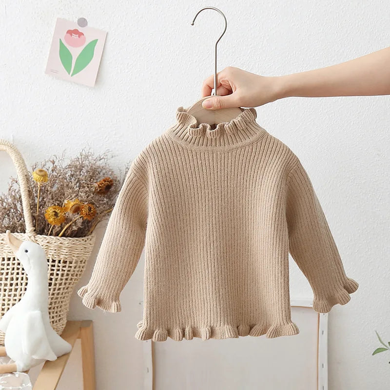 Cozy Ruffle Neck Pullover