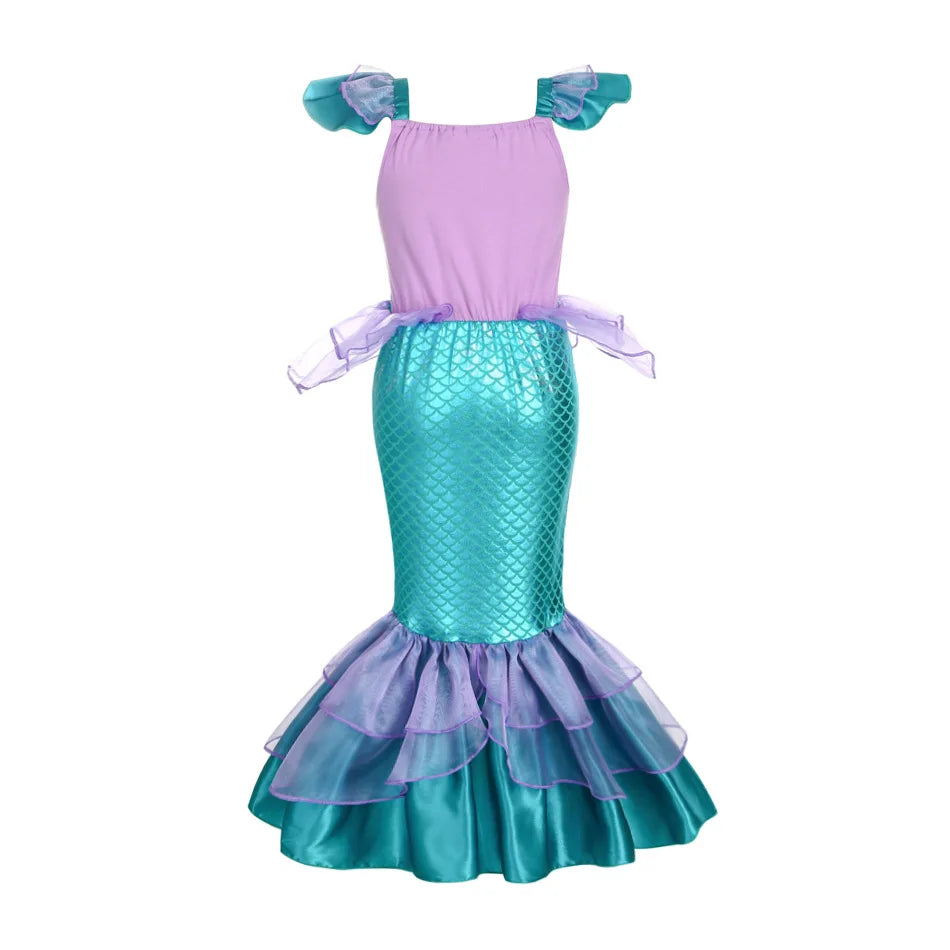 Magical Mermaid Princess Costume for Girls