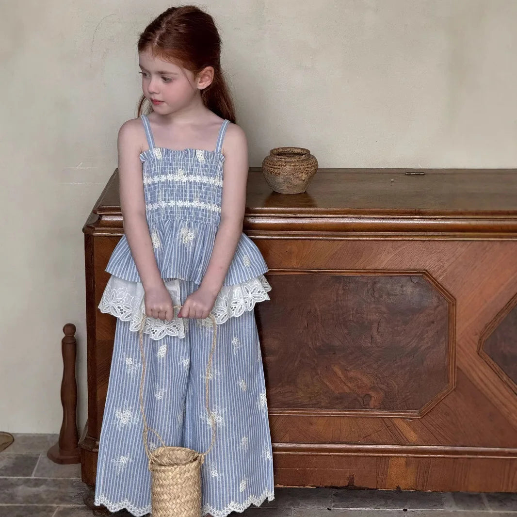 Vintage Blue Blossom Set