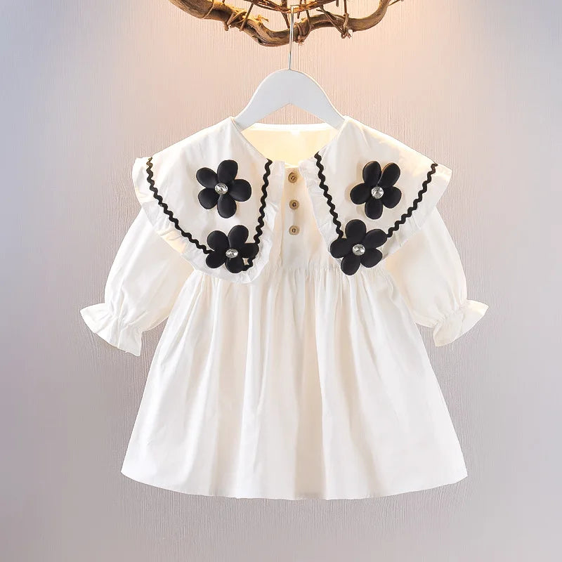 Petal Pop Cotton Dress