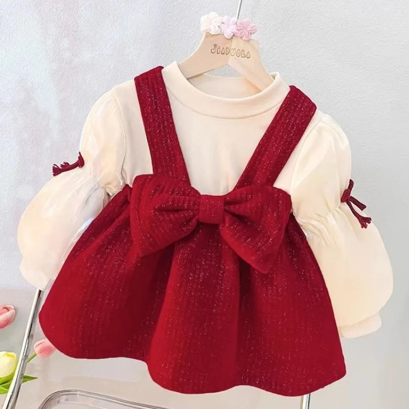Charming Princess Teddy Dress Set