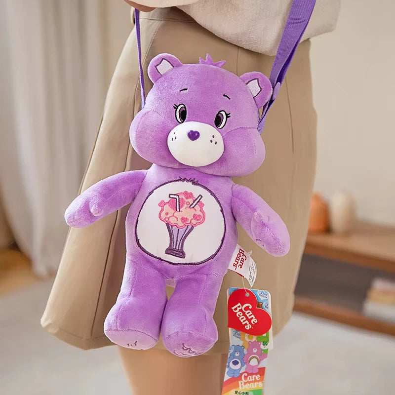 Plush Teddy Character Shoulder Bag