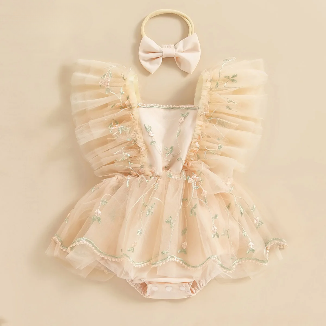 Fairy Garden Baby Romper Set