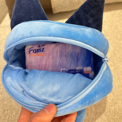 Plush Puppy Character Backpack