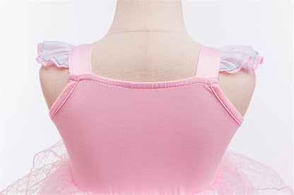 Pink Fairy Dress with Wings