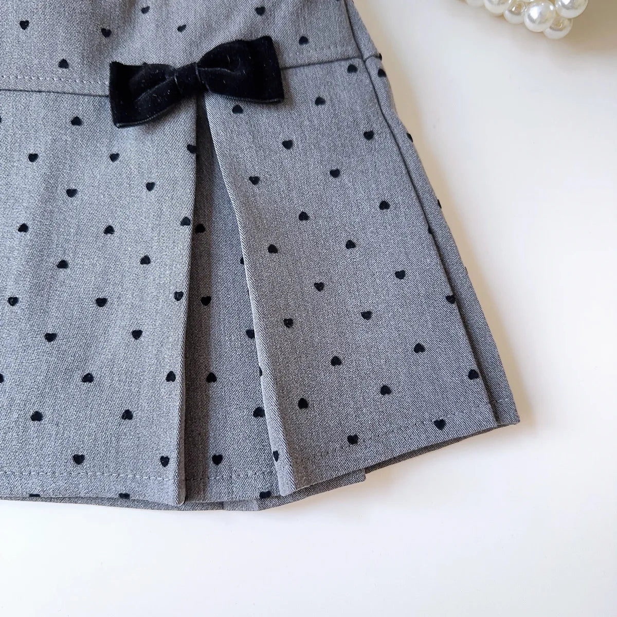 Elegance Grey Girls Set