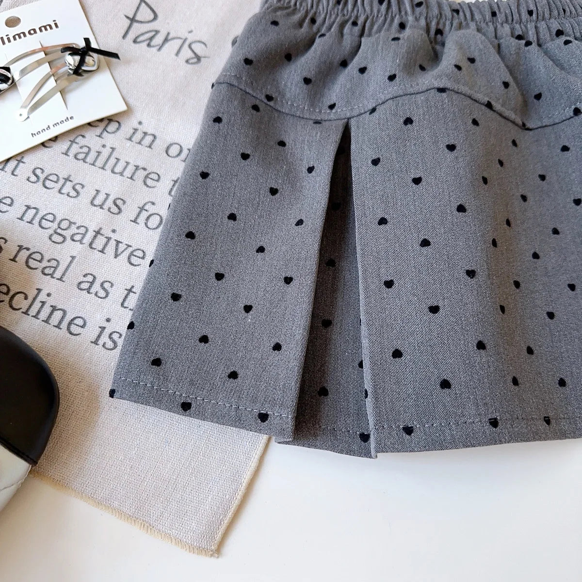 Elegance Grey Girls Set