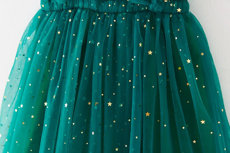 Christmas Starry Tulle Dress