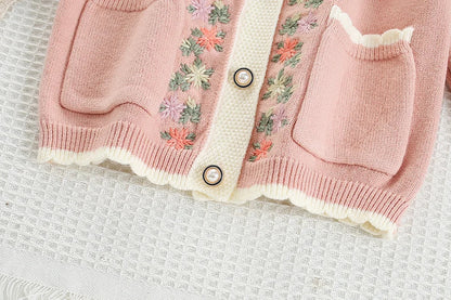 Blush Petal Knit Set – Where Sweetness Meets Comfort