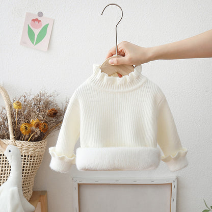 Cozy Ruffle Neck Pullover