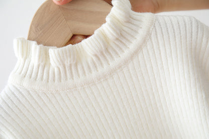 Cozy Ruffle Neck Pullover
