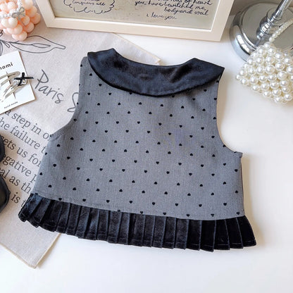 Elegance Grey Girls Set