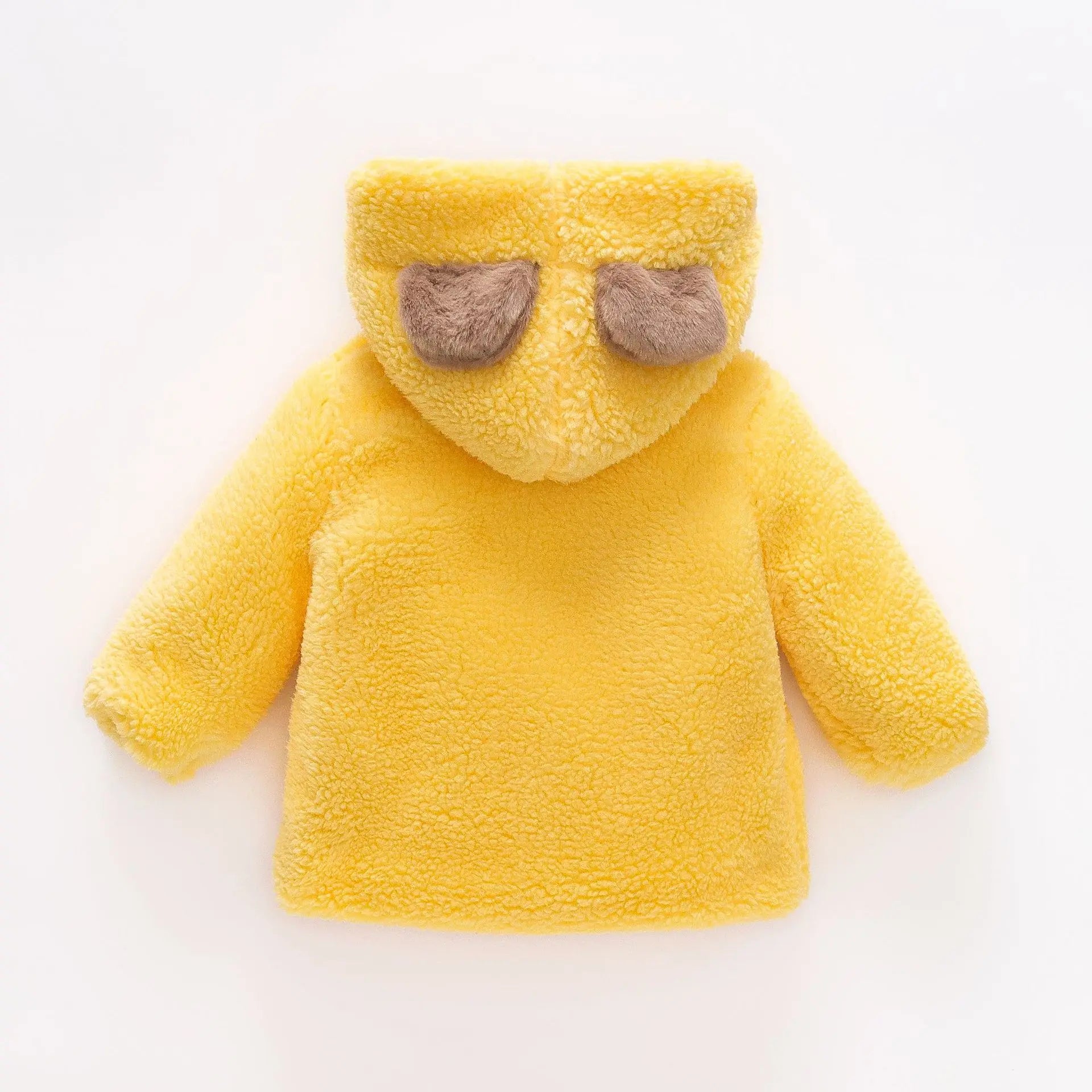 Honey Bear Fleece Coat – Pure Cuteness, Wrapped in Warmth