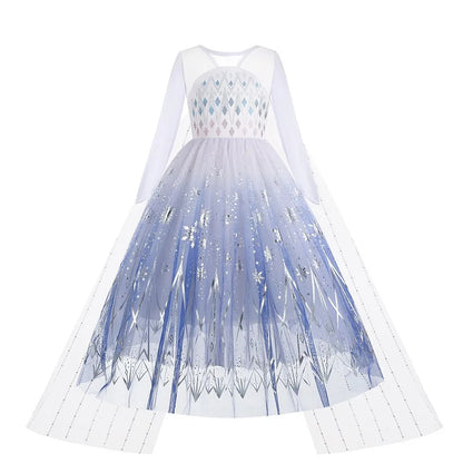 Snow Queen Light-Up Winter Dress for Girls