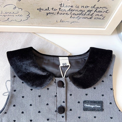 Elegance Grey Girls Set