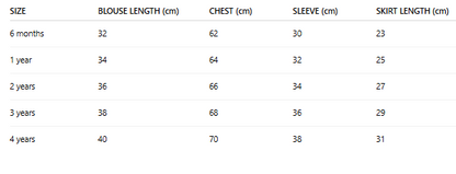 Classic Red Outfit for Girls