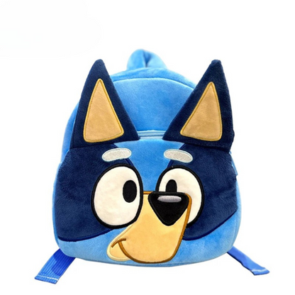 Plush Puppy Character Backpack