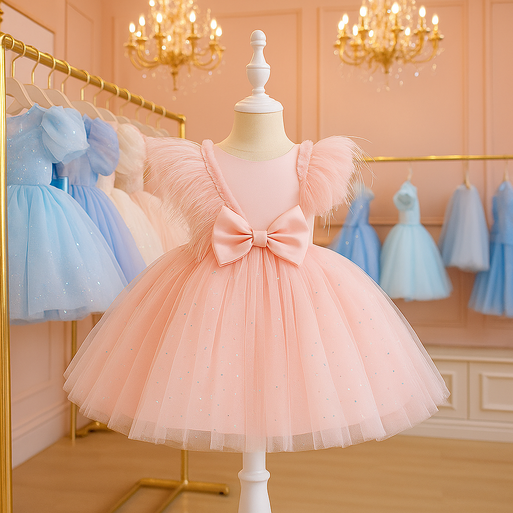 Carol Colors Kids' Party Dress