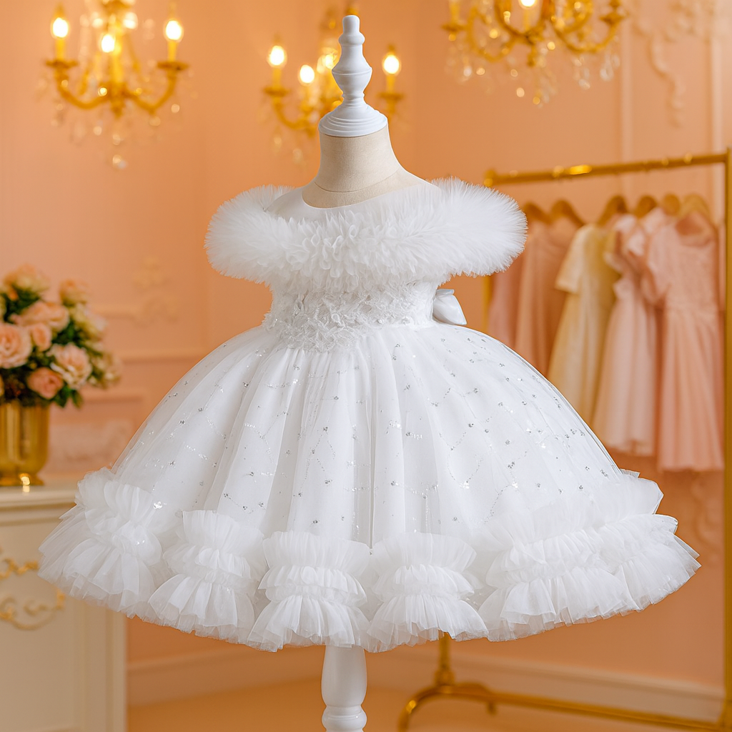 Aurora Princess Girls’ Party Dress