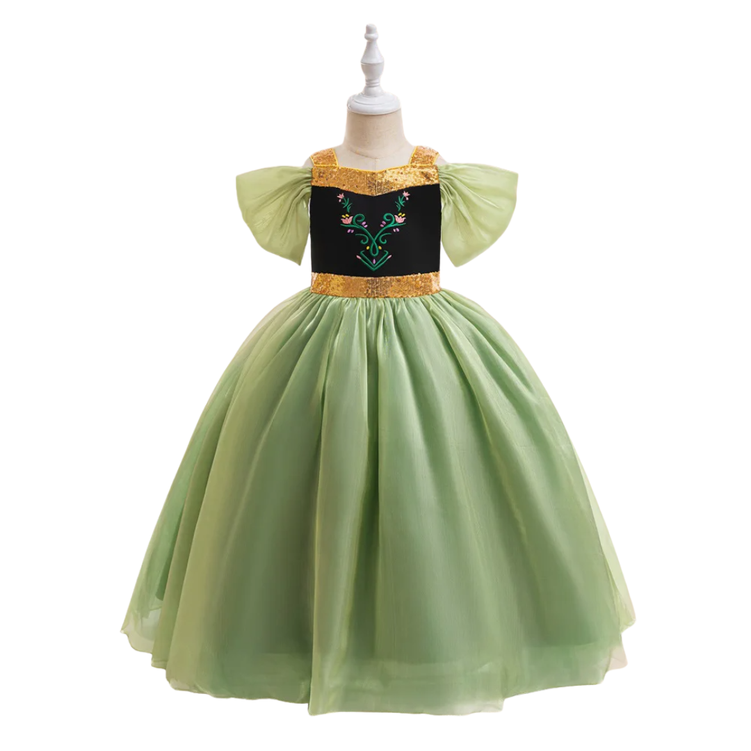 Enchanted Green Princess Costume for Girls