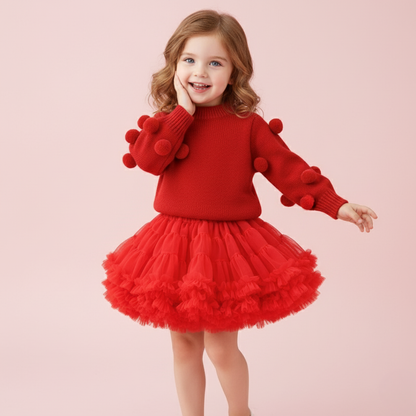 Cherry Puff 2-Piece Set