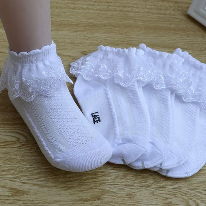 Princess Lace Socks Set – 10 Pairs